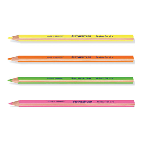 스테들러 형광색연필 잉크젯용 128 64 1자루