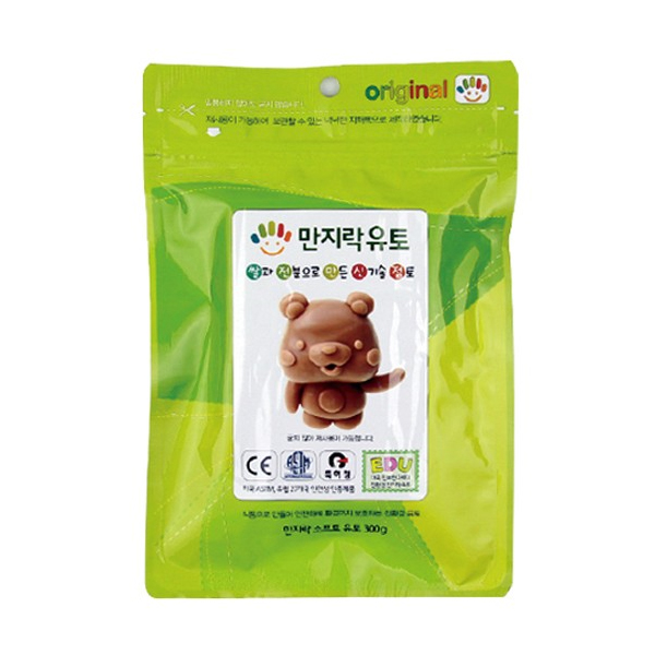 유토찰흙 친환경 안굳는 점토 재사용점토 300g