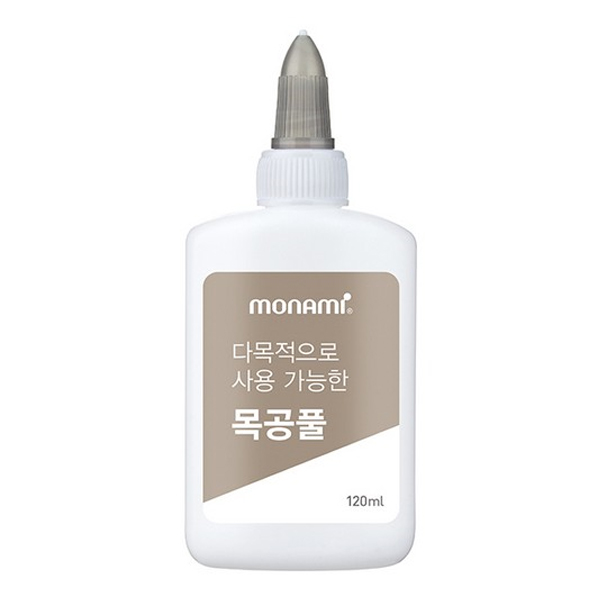 모나미 학용품풀 목공풀120ml 무독성풀 공예풀 낱개